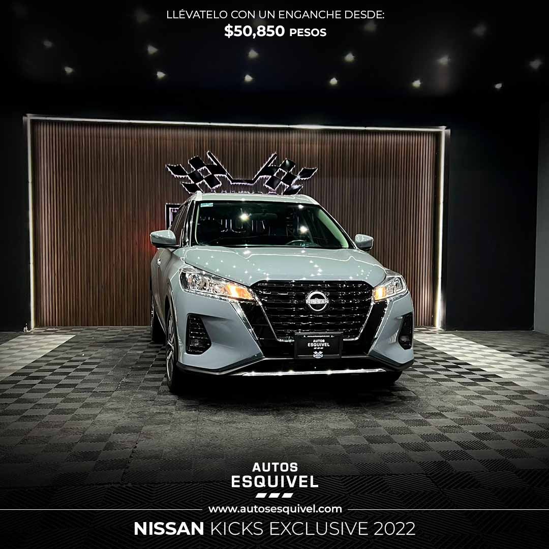 NISSAN KICKS EXCLUSIVE 2022