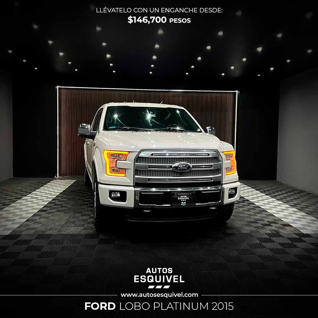 FORD LOBO PLATINUM 2015
