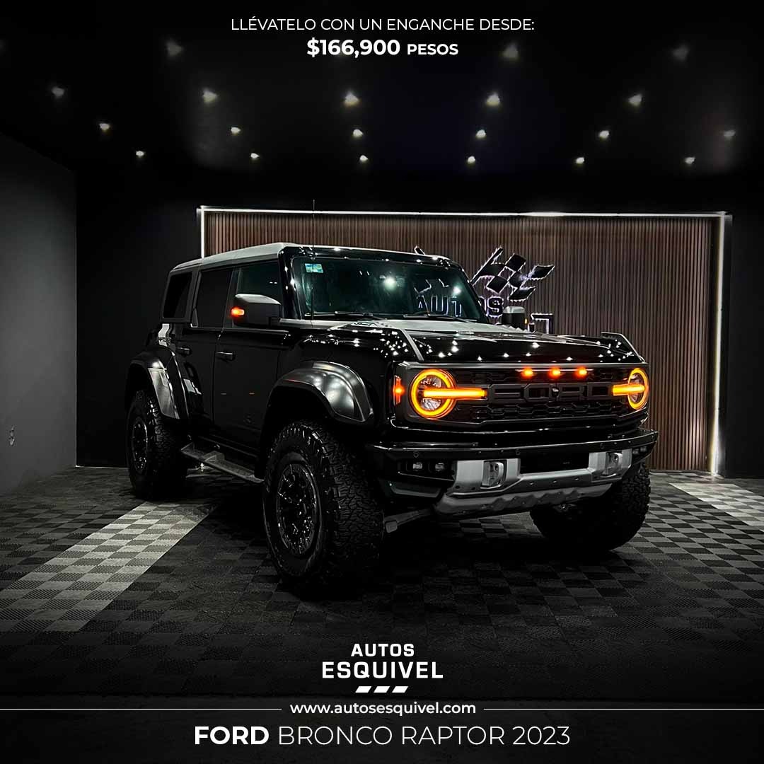 FORD BRONCO RAPTOR 2023