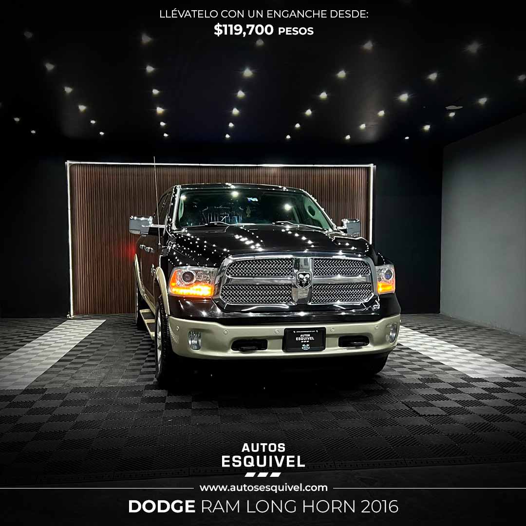 DODGE RAM LONG HORN 2016