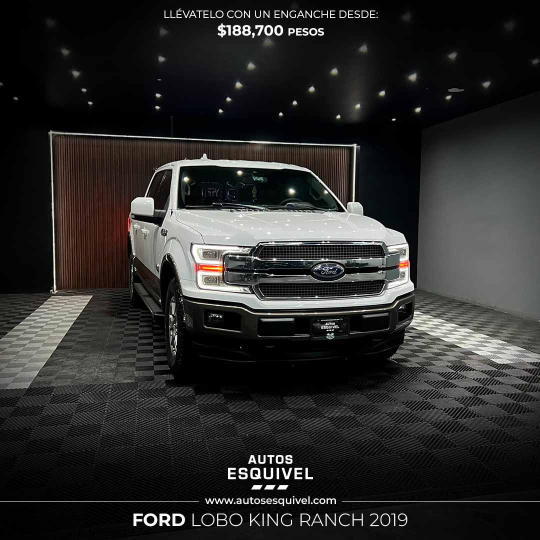 FORD LOBO KING RANCH 2019