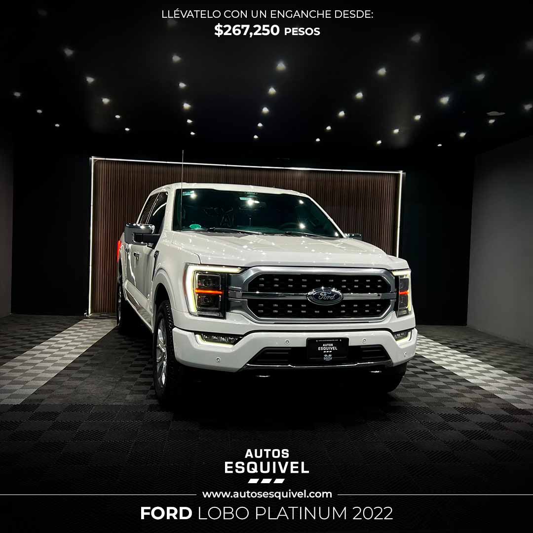 FORD LOBO PLATINUM 2022