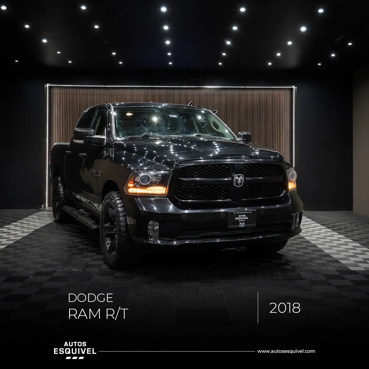 DODGE RAM R/T 2018