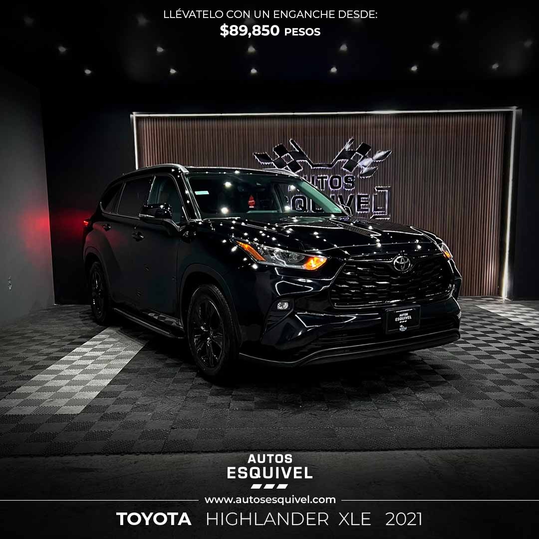 TOYOTA HIGHLANDER XLE 2021