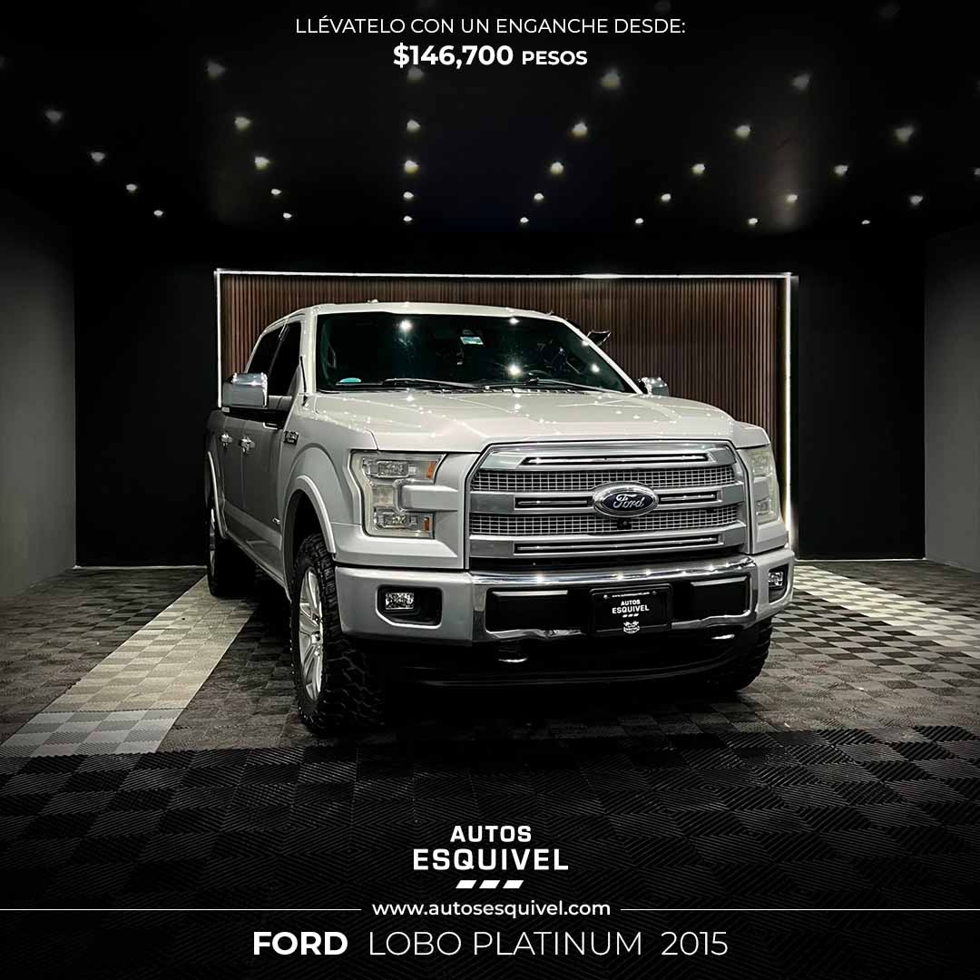 FORD LOBO PLATINUM 2015